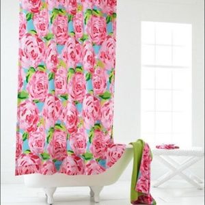 Lilly Pulitzer First Impression Shower Curtain New